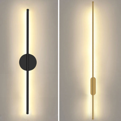 Minimalistic Aluminum Linear LED Wall Sconce Wall Lights for Living Room Bedroom
