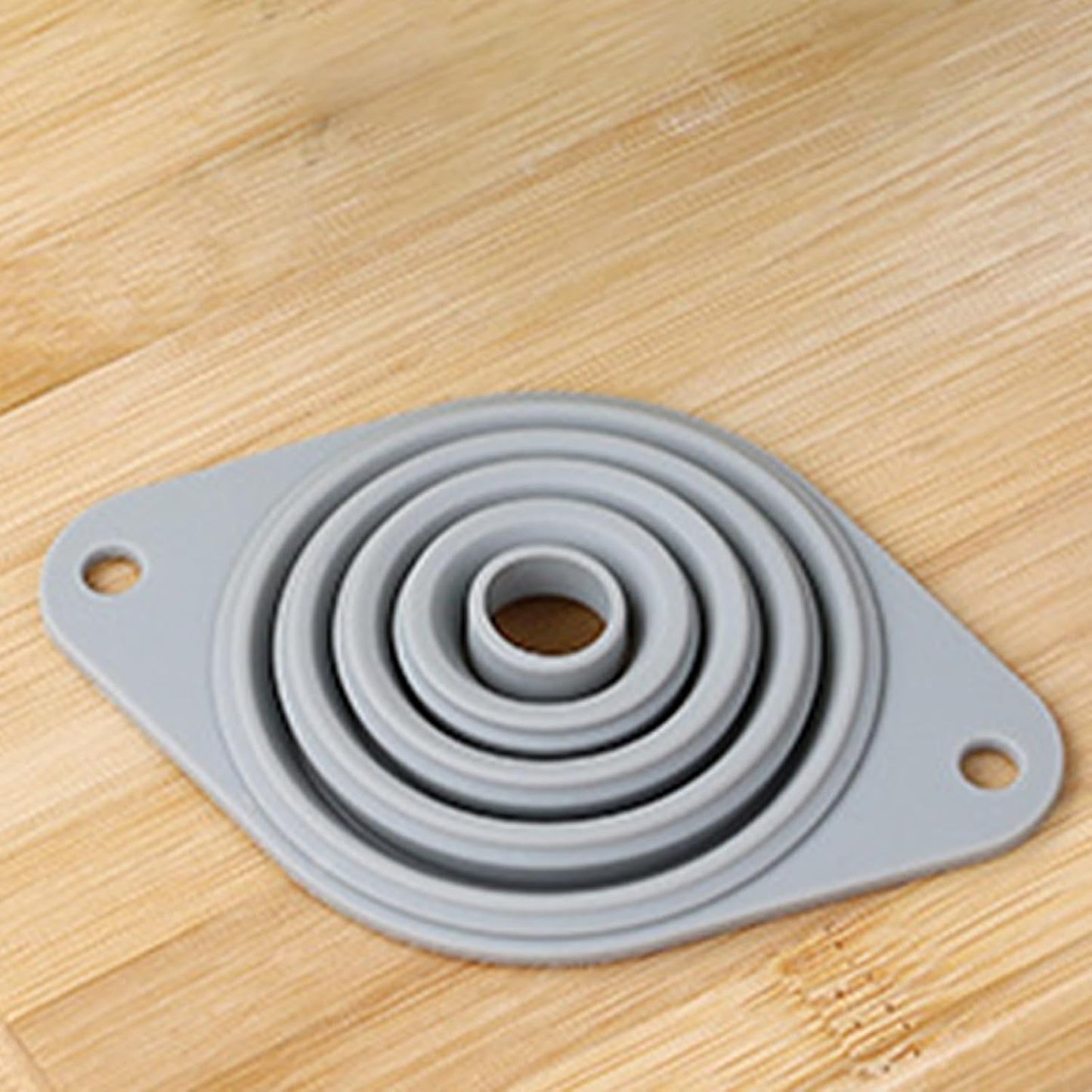 Silicone Funnel, Colla-Psible Funnel, Durability Kitchen Large Wide Mouth, Silicone Funnels for Kitchen Use Filling Bottles, Daily Cooking, and Water or Powder Transfer, Fold Flat for Space Saving