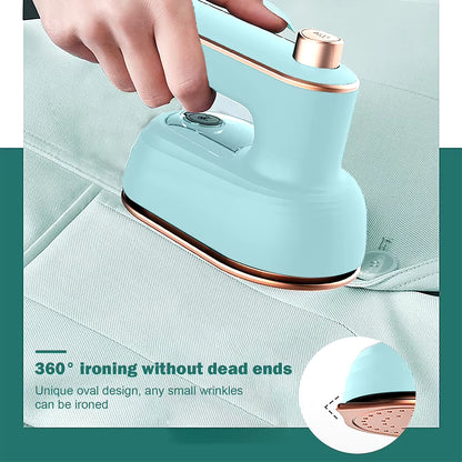 Professional Mini Steam Iron Handheld Portable Garment Steamer Dry Wet Clothes Ironing Machine Home Travel Electric Steam Iron