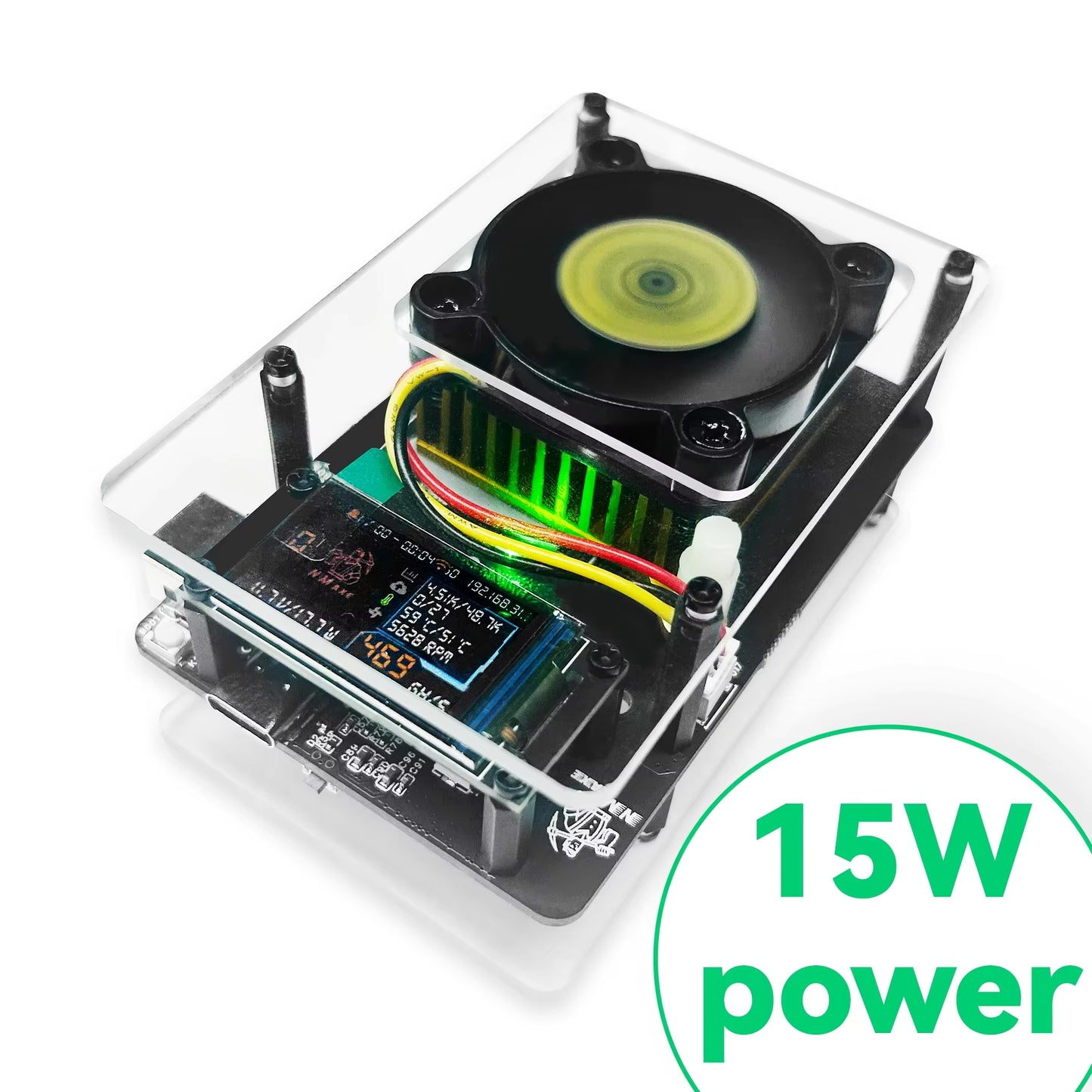 Bitcoins Nmminer Nmaxe Official Ultra BM1366 ASIC Chip Solo Lottery Miner 500Gh/S Fully Open-Source Home Use with Display