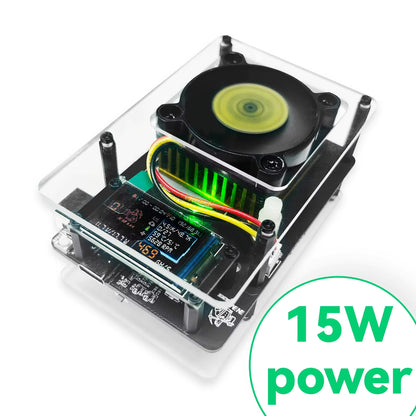 Bitcoins Nmminer Nmaxe Official Ultra BM1366 ASIC Chip Solo Lottery Miner 500Gh/S Fully Open-Source Home Use with Display