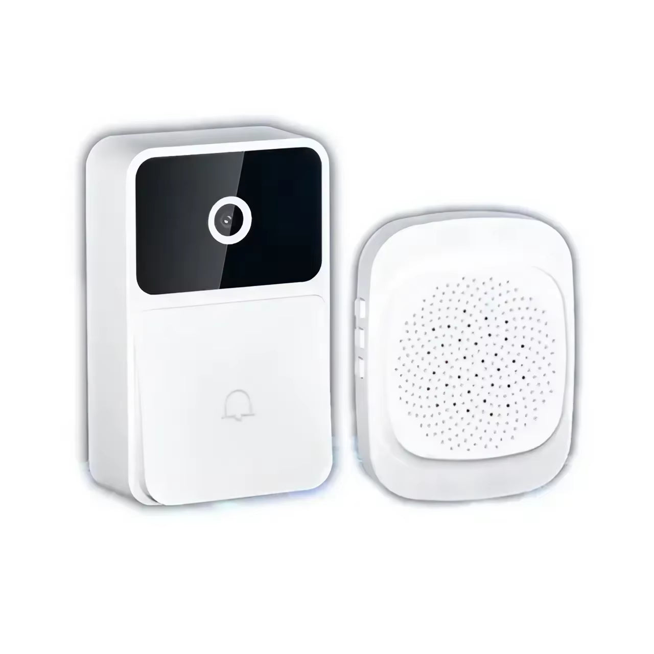 Wifi Video Doorbell Wireless Phone Intercom System Night Vision Home Security Camera Door Viewer