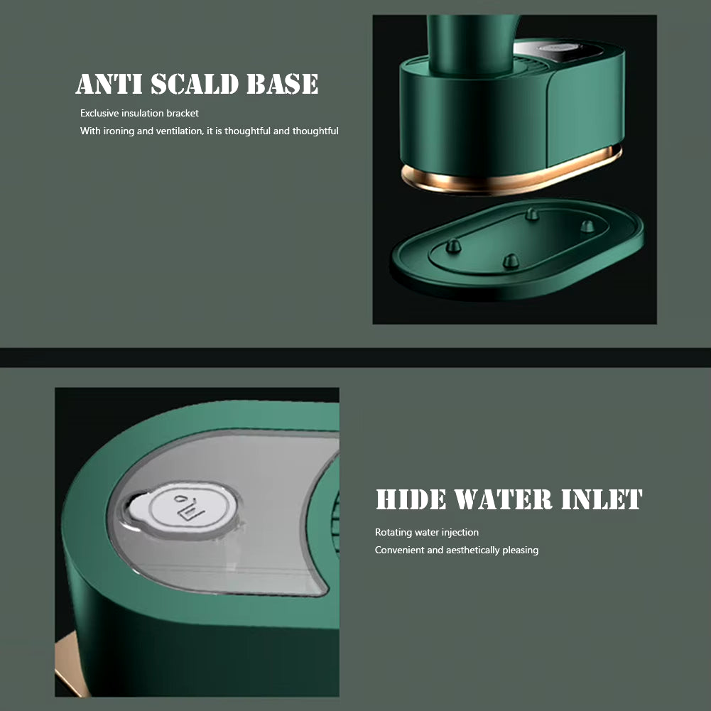 Professional Mini Steam Iron Handheld Portable Garment Steamer Dry Wet Clothes Ironing Machine Home Travel Electric Steam Iron