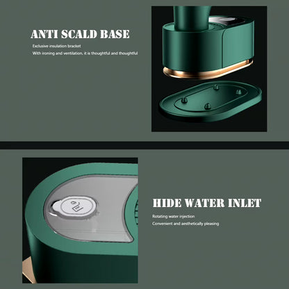 Professional Mini Steam Iron Handheld Portable Garment Steamer Dry Wet Clothes Ironing Machine Home Travel Electric Steam Iron