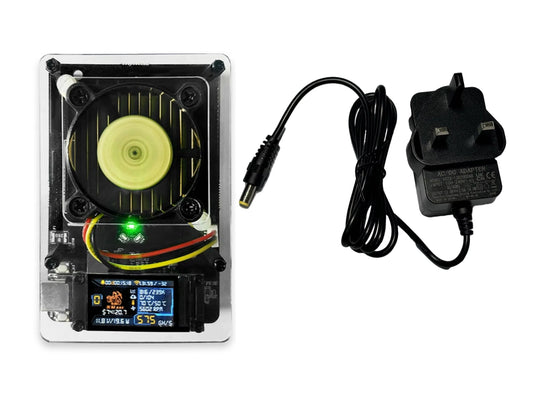 Bitcoins Nmminer Nmaxe Official Ultra BM1366 ASIC Chip Solo Lottery Miner 500Gh/S Fully Open-Source Home Use with Display