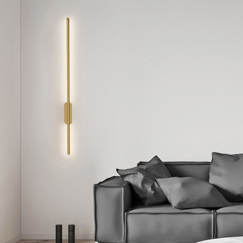 Minimalistic Aluminum Linear LED Wall Sconce Wall Lights for Living Room Bedroom
