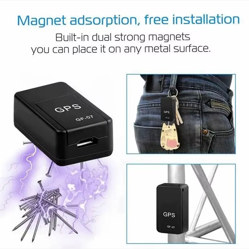 GF07 Mini GPS Tracking Device GPS Position APP Magnetic GPS Tracker Car Strong Anti-Lost Vehicle GPS Locator
