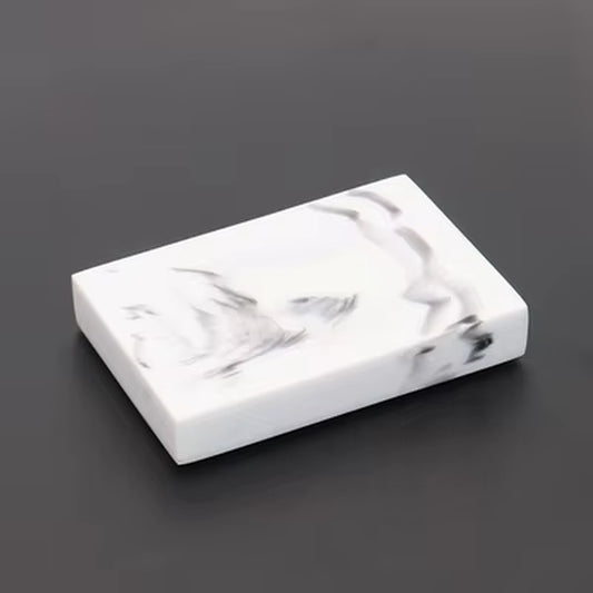 Imitation Marble Luxury Resin Bathroom Accessories Set Cotton Swab Box Storage Tray Toothpick Box Pumping Paper Box Toothbrush