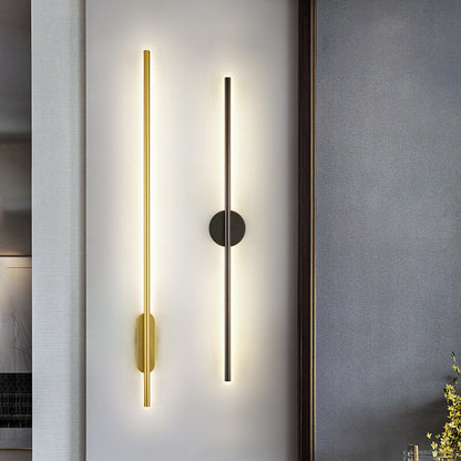 Minimalistic Aluminum Linear LED Wall Sconce Wall Lights for Living Room Bedroom