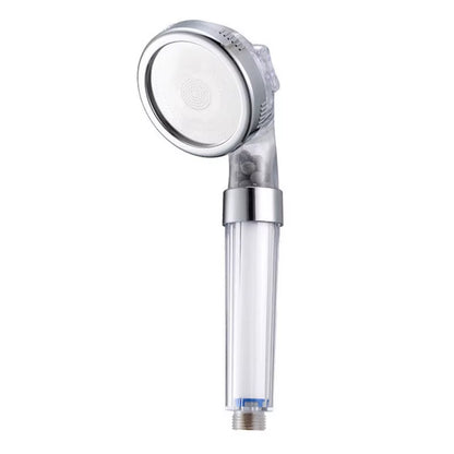 3 Modes Adjustable Handheld Bathroom Shower Heads Pressurized Water Saving Anion Mineral Filter High Pressure Shower Head