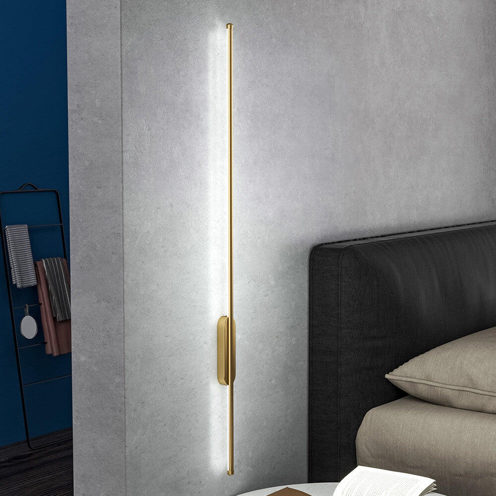Minimalistic Aluminum Linear LED Wall Sconce Wall Lights for Living Room Bedroom