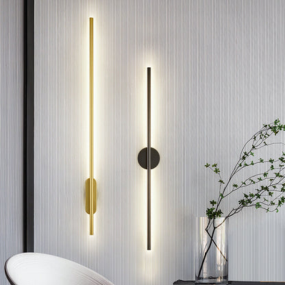 Minimalistic Aluminum Linear LED Wall Sconce Wall Lights for Living Room Bedroom
